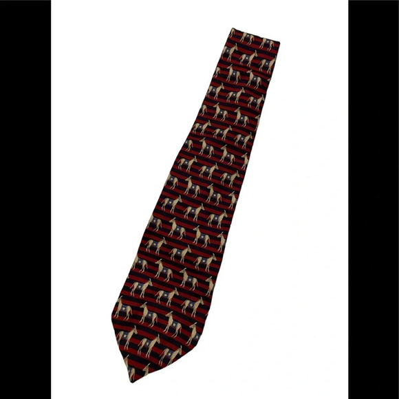 Tommy Hilfiger Donkey Striped Tie - Picture 1 of 4